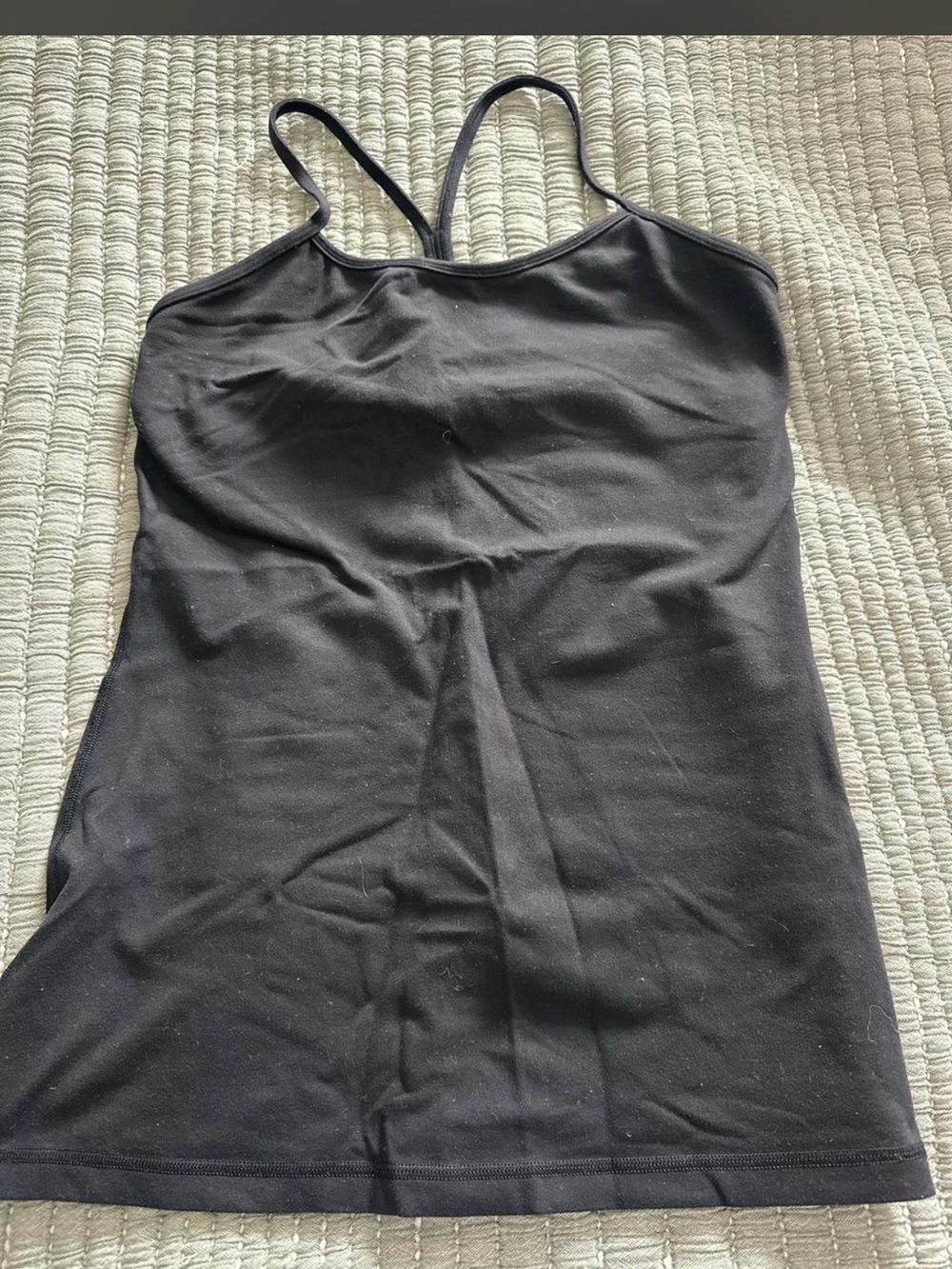 Lululemon black racer back tank